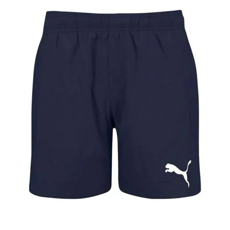 Calção de Banho Homem Puma Swim Medium Length Azul escuro de Puma, Roupa de banho - Ref: S64109604, Preço: 18,50 €, Desconto: %