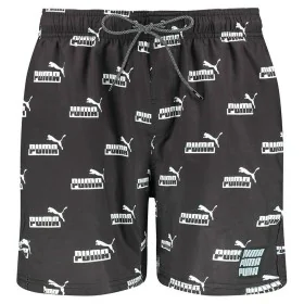 Calção de Banho Homem Puma Logo Aop N1 Preto de Puma, Roupa de banho - Ref: S64109649, Preço: 35,07 €, Desconto: %