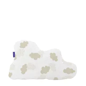 Coussin HappyFriday Basic Beige Nuages 60 x 40 cm de HappyFriday, Cale-bébés - Réf : D1611781, Prix : 11,12 €, Remise : %