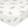 Sábana Bajera HappyFriday BASIC KIDS Beige 105 x 200 x 32 cm de HappyFriday, Sábanas y fundas de almohada - Ref: D1611791, Pr...