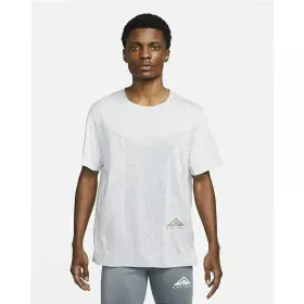 Camisola de Manga Curta Homem Nike Dri-FIT Rise 365 Branco de Nike, Homem - Ref: S64109751, Preço: 55,12 €, Desconto: %