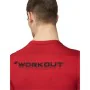 Camisola de Manga Curta Homem 4F Quick-Drying Vermelho de 4F, Homem - Ref: S64109777, Preço: 19,21 €, Desconto: %