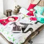 Duvet cover set HappyFriday Mr Fox Grandma Multicolour Single 2 Pieces by HappyFriday, Quilts and quilt covers - Ref: D161180...