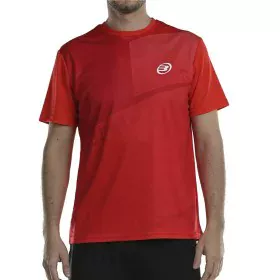 Maglia a Maniche Corte Uomo Bullpadel Afile Rosso di Bullpadel, Uomo - Rif: S64109803, Prezzo: 25,10 €, Sconto: %