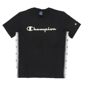 Herren Kurzarm-T-Shirt Champion Crewneck Schwarz von Champion, Herren - Ref: S64109816, Preis: 26,20 €, Rabatt: %