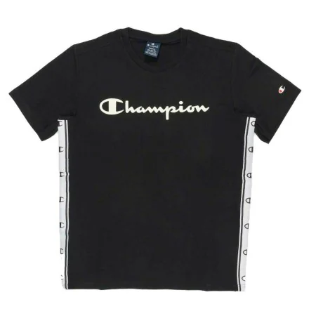 Men’s Short Sleeve T-Shirt Champion Crewneck Black by Champion, Men - Ref: S64109816, Price: 26,20 €, Discount: %