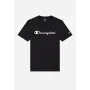 Men’s Short Sleeve T-Shirt Champion Crewneck Black by Champion, Men - Ref: S64109816, Price: 26,20 €, Discount: %