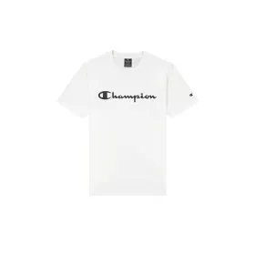 Camiseta de Manga Corta Hombre Champion Crewneck Blanco de Champion, Hombre - Ref: S64109817, Precio: 24,83 €, Descuento: %