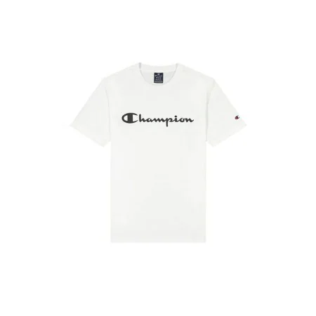 Camiseta de Manga Corta Hombre Champion Crewneck Blanco de Champion, Hombre - Ref: S64109817, Precio: 24,83 €, Descuento: %