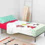 Jeu de draps HappyFriday Mr Fox Grandma Multicouleur Lit 1 persone 2 Pièces de HappyFriday, Draps et taies d'oreiller - Réf :...