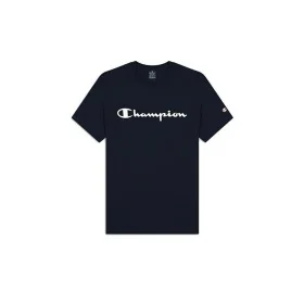 Camiseta de Manga Corta Hombre Champion Crewneck Azul de Champion, Hombre - Ref: S64109819, Precio: 21,51 €, Descuento: %