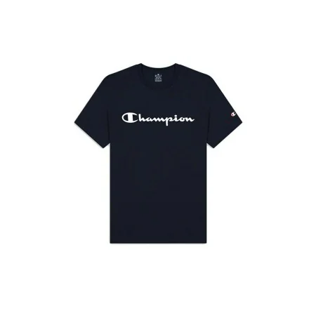 Camiseta de Manga Corta Hombre Champion Crewneck Azul de Champion, Hombre - Ref: S64109819, Precio: 21,51 €, Descuento: %