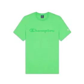 T-shirt à manches courtes homme Champion Crewneck Vert de Champion, Homme - Réf : S64109820, Prix : 19,35 €, Remise : %