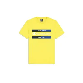 Camisola de Manga Curta Homem Champion Crewneck Amarelo de Champion, Homem - Ref: S64109835, Preço: 20,12 €, Desconto: %