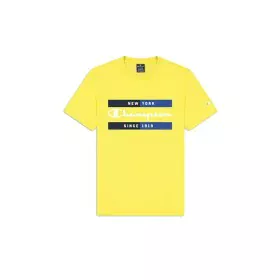 Camiseta de Manga Corta Hombre Champion Crewneck Amarillo de Champion, Hombre - Ref: S64109835, Precio: 20,12 €, Descuento: %