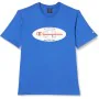 Camisola de Manga Curta Homem Champion Crewneck Azul de Champion, Homem - Ref: S64109836, Preço: 20,12 €, Desconto: %