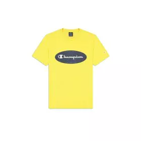 Camiseta de Manga Corta Hombre Champion Crewneck Amarillo de Champion, Hombre - Ref: S64109837, Precio: 19,12 €, Descuento: %