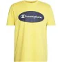 Men’s Short Sleeve T-Shirt Champion Crewneck Yellow by Champion, Men - Ref: S64109837, Price: 19,12 €, Discount: %