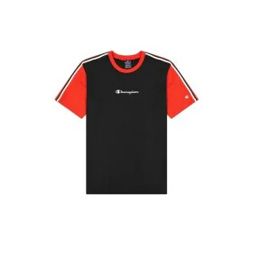 Men’s Short Sleeve T-Shirt Champion Crewneck Black by Champion, Men - Ref: S64109840, Price: 26,28 €, Discount: %