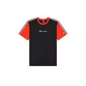 Men’s Short Sleeve T-Shirt Champion Crewneck Black by Champion, Men - Ref: S64109840, Price: 26,28 €, Discount: %