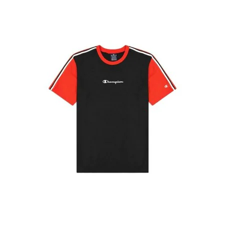 Men’s Short Sleeve T-Shirt Champion Crewneck Black by Champion, Men - Ref: S64109840, Price: 26,28 €, Discount: %