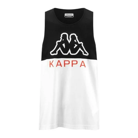 Men's Sleeveless T-shirt Kappa Eric CKD White Black by Kappa, Men - Ref: S64109843, Price: 19,19 €, Discount: %