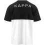 Maglia a Maniche Corte Uomo Kappa Edwin CKD Bianco Nero di Kappa, Uomo - Rif: S64109845, Prezzo: 18,68 €, Sconto: %