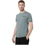 Camisola de Manga Curta Homem 4F Fnk M209 Cinzento de 4F, Homem - Ref: S64109859, Preço: 18,43 €, Desconto: %