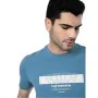 Camiseta de Manga Corta Hombre 4F M304 Azul Añil de 4F, Hombre - Ref: S64109873, Precio: 14,56 €, Descuento: %