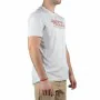 Camisola de Manga Curta Homem +8000 Usame Branco de +8000, Homem - Ref: S64109874, Preço: 27,07 €, Desconto: %