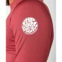 Bathing T-shirt Rip Curl Corps Red Brown Men by Rip Curl, Wetsuits and neoprene suits - Ref: S64109907, Price: 26,37 €, Disco...