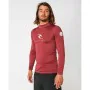 Bathing T-shirt Rip Curl Corps Red Brown Men by Rip Curl, Wetsuits and neoprene suits - Ref: S64109907, Price: 26,37 €, Disco...