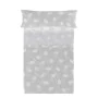 Conjunto de Lençóis HappyFriday Basic Kids Clouds Cinzento Solteiro 180 x 270 cm 2 Peças de HappyFriday, Lençóis e capas de a...