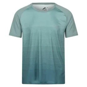 Camiseta de Manga Corta Hombre Regatta Pinmor Aguamarina de Regatta, Hombre - Ref: S64109931, Precio: 19,34 €, Descuento: %