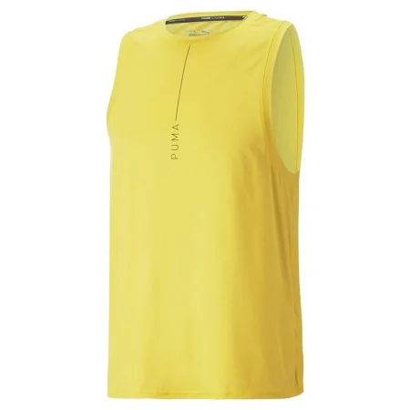 Men's Sleeveless T-shirt Puma Studio Yogini Lite Yellow by Puma, Men - Ref: S64109940, Price: 25,40 €, Discount: %