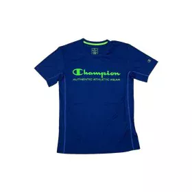 Camisola de Manga Curta Homem Champion Crewneck Azul de Champion, Homem - Ref: S64109944, Preço: 20,75 €, Desconto: %