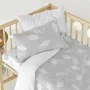 Duvet cover set HappyFriday Basic Kids Grey Baby Crib 2 Pieces by HappyFriday, Quilts and quilt covers - Ref: D1611829, Price...