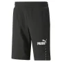 Pantalón Corto Deportivo Puma Essentials Block Tape Negro de Puma, Hombre - Ref: S64110002, Precio: 43,02 €, Descuento: %