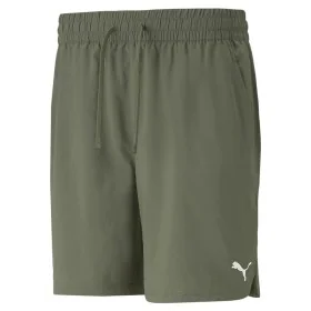 Sports Shorts Puma Studio Foundation Green Olive by Puma, Men - Ref: S64110006, Price: 29,87 €, Discount: %