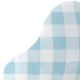 Cushion HappyFriday Basic Blue Gingham 60 x 40 cm by HappyFriday, Back & Body Pillows - Ref: D1611837, Price: 11,10 €, Discou...