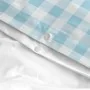 Duvet cover set HappyFriday Basic Kids Blue Single Gingham 2 Pieces by HappyFriday, Quilts and quilt covers - Ref: D1611840, ...