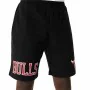 Pantalón Corto Deportivo New Era NBA Chicago Bulls Negro de New Era, Hombre - Ref: S64110042, Precio: 36,89 €, Descuento: %