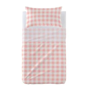 Bedding set HappyFriday Basic Kids Vichy Pink Baby Crib 2 Pieces by HappyFriday, Bed linen for cots - Ref: D1611870, Price: 1...