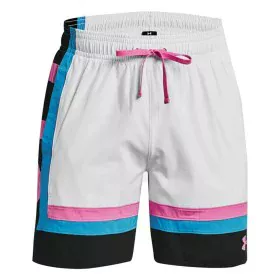 Pantalones Cortos de Baloncesto para Hombre Under Armour Baselin Blanco de Under Armour, Hombre - Ref: S64110327, Precio: 39,...