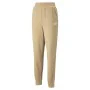 Long Sports Trousers Puma Embroidery High Beige Lady by Puma, Women - Ref: S64110329, Price: 41,43 €, Discount: %