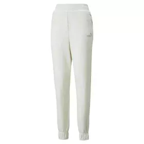 Pantalón Largo Deportivo Puma Embroidery High Montaña Blanco Mujer de Puma, Mujer - Ref: S64110330, Precio: 45,57 €, Descuent...