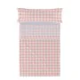 Conjunto de Lençóis HappyFriday Basic Kids Vichy Cor de Rosa Solteiro 180 x 270 cm 2 Peças de HappyFriday, Lençóis e capas de...