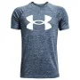 Camiseta de Manga Corta Niño Under Armour Tech Twist SS Azul Añil de Under Armour, Niño - Ref: S64110400, Precio: 17,32 €, De...