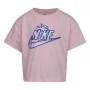 Camiseta de Manga Corta Infantil Nike Knit Rosa de Nike, Niña - Ref: S64110403, Precio: 15,71 €, Descuento: %