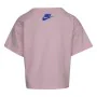 Camiseta de Manga Corta Infantil Nike Knit Rosa de Nike, Niña - Ref: S64110403, Precio: 15,71 €, Descuento: %